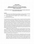 Research paper thumbnail of Call for Papers Mobility and displacement in 'post-slavery' West Africa: A South-South-North dialogue on concepts, conflicts and civic engagement