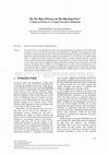 Research paper thumbnail of Do We Have Privacy in The Big Data Era? A Study of Privacy as a Legal Concept in Indonesia