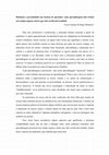 Research paper thumbnail of Distância e proximidade nas formas de aprender: uma aprendizagem não-virtual nos tempo-espaços outros que não escola/universidade