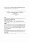 Research paper thumbnail of Towards a process model of emotional sensemaking in post-merger integration: Linking cognitive and affective dimensions