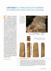 Research paper thumbnail of Des stèles en l'honneur des élites guerrières. Les Touriès, Saint-Jean-et-Saint-Paul, Aveyron - par P. GRUAT - Archéologia H.S. N°26 - 2019