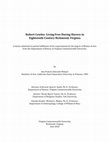 Research paper thumbnail of Robert Cowley: Living Free During Slavery in Eighteenth-Century Richmond, Virginia