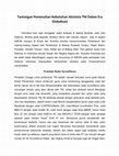 Research paper thumbnail of Tantangan Pemenuhan Kebutuhan Alutsista TNI Dalam Era Globalisasi 4.0