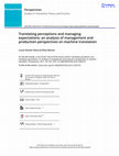 Research paper thumbnail of Translating perceptions and managing expectations: an analysis of management and production perspectives on machine translation