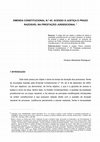 Research paper thumbnail of EMENDA CONSTITUCIONAL N.º 45: ACESSO À JUSTIÇA E PRAZO RAZOÁVEL NA PRESTAÇÃO JURISDICIONAL