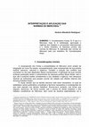 Research paper thumbnail of INTERPRETAÇÃO E APLICAÇÃO DAS NORMAS DO MERCOSUL