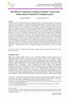 Research paper thumbnail of The Effect of Cooperative Learning on  Students’  Anxiety and  Achievement in Musical Ear  Training Lessons / Müziksel İşitme Eğitiminde Kullanılan İşbirlikli Öğrenme 
Yönteminin Öğrenci Kaygı ve Başarısına Etkisi