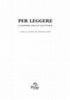 Research paper thumbnail of ANNA CHELLA, recensione a MARZIA MINUTELLI, L’arca di Saba, «Per Leggere»,  XX, 38, 2020, pp. 177-180