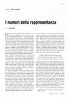 Research paper thumbnail of I numeri della rappresentanza