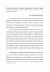 Research paper thumbnail of De los controles fronterizos a la gestión de las poblaciones y territórios en el espacio nacional