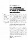 Research paper thumbnail of Arte e técnica da marchetaria aplicada no design de móveis contemporâneos