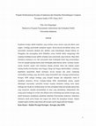 Research paper thumbnail of Prospek Pemberantasan Korupsi di Indonesia dan Dinamika Perkembangan Coruption Perception Indeks (CPI) Tahun 2018