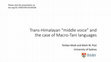 Research paper thumbnail of Trans-Himalayan "middle voice" and the case of Macro-Tani languages