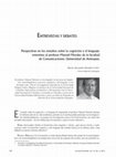 Research paper thumbnail of Perspectivas en los estudios sobre la cognición y el lenguaje: entrevista al profesor Manuel Morales de la facultad de Comunicaciones. Universidad de Antioquia