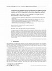 Research paper thumbnail of Comparison of radiation detector performance for different metal contacts on CdZnTe deposited by electroless deposition method