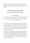 Research paper thumbnail of Article Hajer sur Chambres africaines extraordinaires et lutte contre l'impunité en Afrique