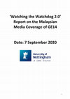 Research paper thumbnail of Ownership and Operations Background of Selected Media Outlets (Chapter 4, Watching the Watchdog 2.0)