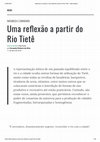 Research paper thumbnail of Natureza e consenso: uma reflexão a partir do Rio Tietê