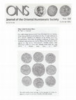 Research paper thumbnail of Nine Gold Kushan Discs, ONS Journal #188