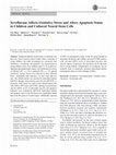 Research paper thumbnail of Sevoflurane Affects Oxidative Stress and Alters Apoptosis Status in Children and Cultured Neural Stem Cells