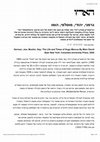 Research paper thumbnail of Review of "German, Jew, Muslim, Gay: The Life and Times of Hugo Marcus" by Marc David Baer (Haaretz)