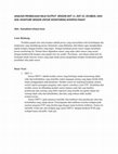 Research paper thumbnail of ANALISIS PEMBACAAN NILAI OUTPUT SENSOR DHT 11, DHT 22, DS18B20, DAN SOIL MOISTURE SENSOR UNTUK MONITORING KOMPOS PADAT