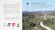 Research paper thumbnail of Archéologie d'un territoire languedocien - Les avant-monts entre Orb et Hérault