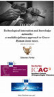 Research paper thumbnail of TECHNET: Technological Innovation and Knowledge Networks: a Multidisciplinary Approach to Greco-Roman Stone Vases