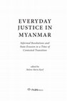 Research paper thumbnail of Informal 'Justice' Brokers: Navigating Property Transactions in Yangon