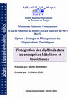 Research paper thumbnail of L’intégration des diplômés dans les entreprises hôtelières et touristiques