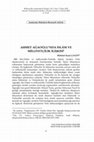 Research paper thumbnail of Ahmet Ağaoğlu'nda İslâm ve Milliyetçilik İlişkisi