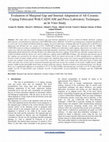 Research paper thumbnail of Evaluation of Marginal Gap and Internal Adaptation of All-Ceramic Coping Fabricated With CAD/CAM and Press-Laboratory Technique; an In Vitro Study