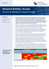 Research paper thumbnail of The rise of illiberalism in Eastern Europe