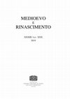 Research paper thumbnail of Bonaccorso di Filippo Adimari: appassionato copista del contado, in «Medioevo e Rinascimento», XXXIII/ n.s. XXX (2019)