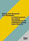 Research paper thumbnail of Colombian Art ‘under’ Covid-19