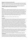 Research paper thumbnail of Belluigi, D. Z., Dhawan, N. B. and Idahosa, G. E. 2020. "Sustainability is based on the faith we have towards the work that we are doing": The conditions of academic citizenry in South Africa and India