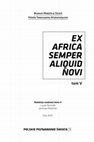 Research paper thumbnail of Ex Africa semper aliquid novi, t. V