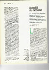 Research paper thumbnail of Actualités du moderne ou une certaine idée du contemporain poétique