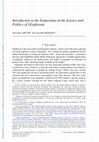 Research paper thumbnail of Introduction to the Symposium on the Science and Politics of Glyphosate