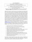 Research paper thumbnail of [Call for Abstracts/ International Conference Jan. 2022] 20 Years of Guantánamo Bay: Camps, (In)justice, and Solidarity in the Americas