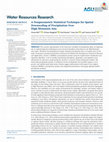 Research paper thumbnail of A Nonparametric Statistical Technique for Spatial Downscaling of Precipitation Over High Mountain Asia