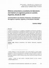 Research paper thumbnail of Reforma universitaria y escolástica de laboratorio: José Gabriel y la eugenesia puesta en cuestión (Argentina, década de 1920)