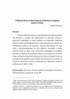 Research paper thumbnail of "Political Uses of the Funeral of Writers in Spain (1836-1936)"