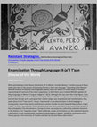 Research paper thumbnail of Emancipation Through Language: X-ja’il T’aan (House of the Word)