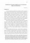 Research paper thumbnail of ANTROPOLOGIA E LINGUÍSTICA PERDEM COM A FALTA DE DIÁLOGO ENTRE AS DUAS DISCIPLINAS