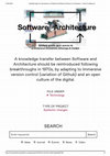 Research paper thumbnail of Breakthroughs for Architecture in Software & Software (Culture) in Architecture