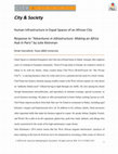 Research paper thumbnail of Human Infrastructure in Expat Spaces of an African City