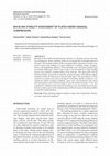 Research paper thumbnail of BUCKLING STABILITY ASSESSMENT OF PLATES UNDER UNIAXIAL COMPRESSION