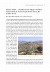 Research paper thumbnail of Khirbet el-Qutt -A Fortified Jewish Village in Southern Samaria from the Second Temple Period and the Bar Kokhba Revolt