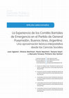 Research paper thumbnail of La Experiencia de los Comites Barriales de Emergencia